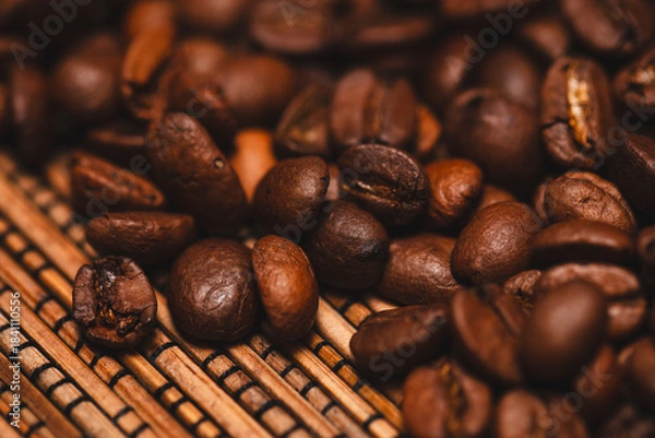 Obraz coffee beans background