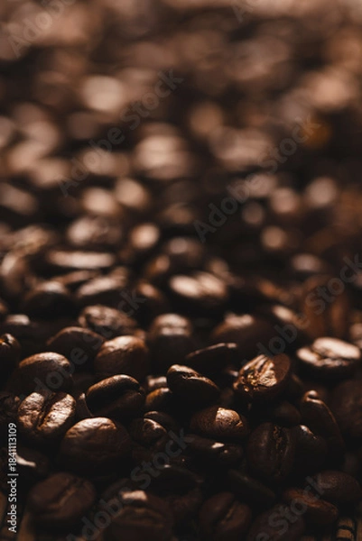 Obraz coffee beans background	