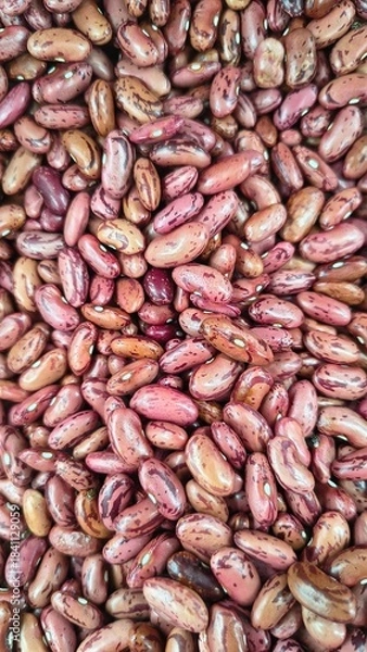 Obraz red beans background