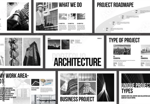 Obraz Architecture Presentation Template