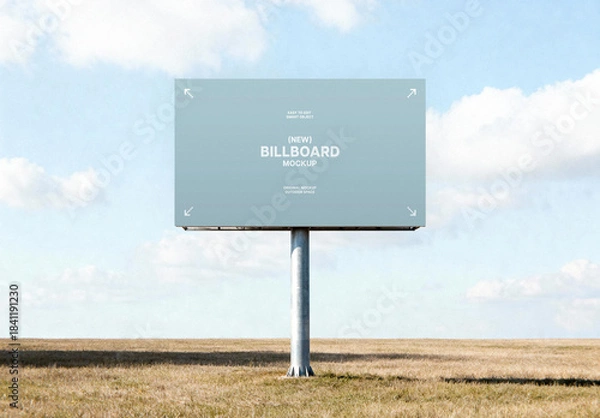 Obraz Field Billboard Mockup
