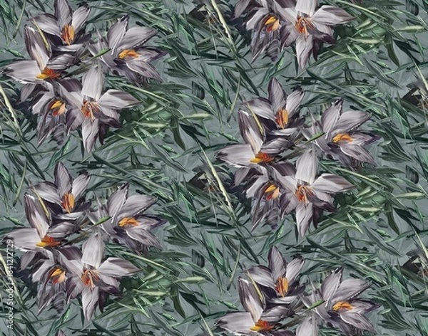 Obraz green leaves background