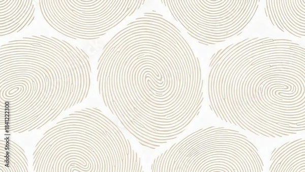Fototapeta Abstract Fingerprint Pattern Design for Creative Background Use