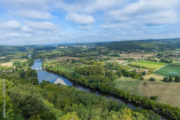 Obraz Dordogne valley from Domme