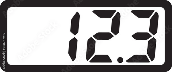 Fototapeta Minimal Math Icons Bundle