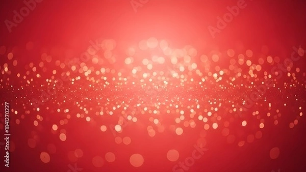 Obraz red background with drops
