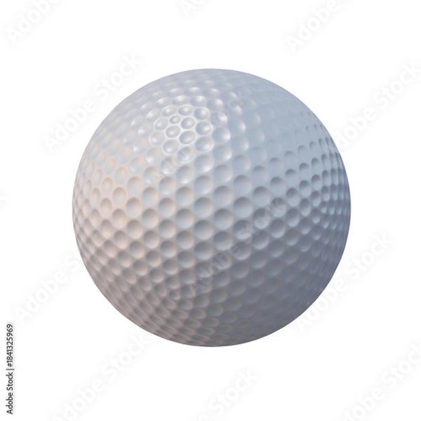 Fototapeta golf ball isolated