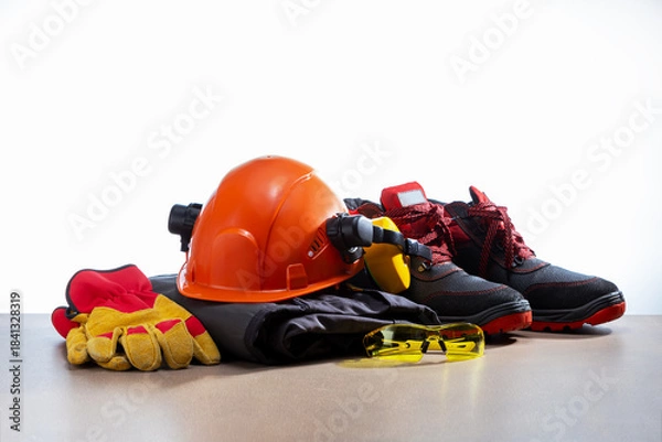 Obraz Different personal protective equipment.