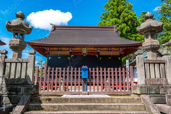 Fototapeta 千葉県成田市 成田山新勝寺 清瀧権現堂・地主妙見宮