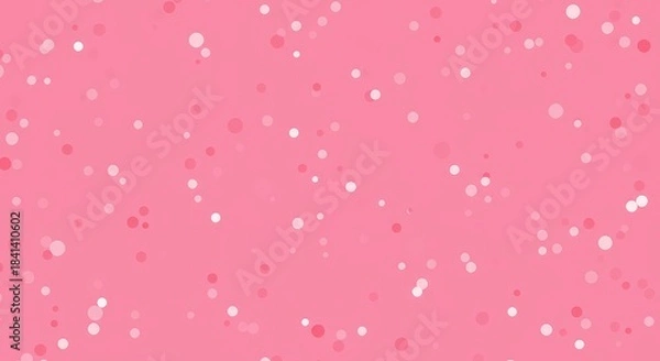 Obraz Pink dotted background