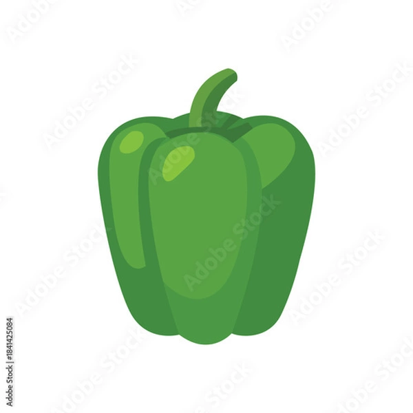 Obraz green bell pepper