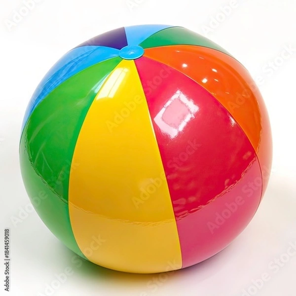 Obraz beach ball isolated on white