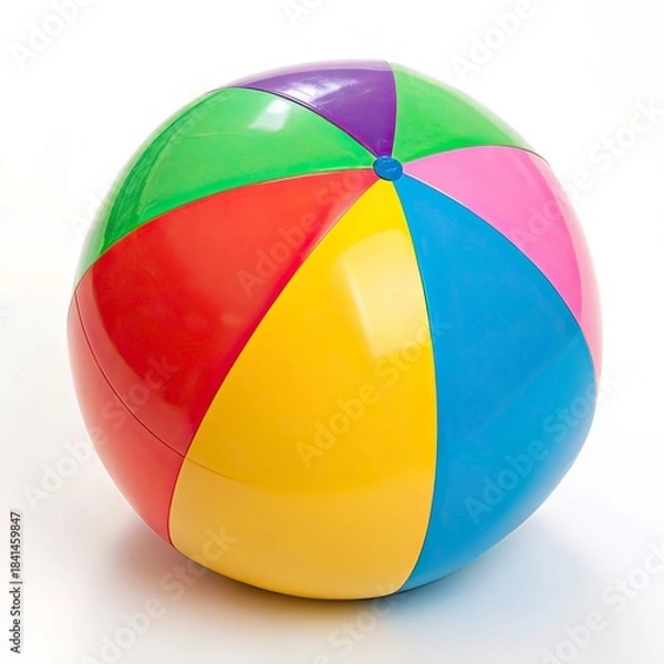 Obraz beach ball isolated on white