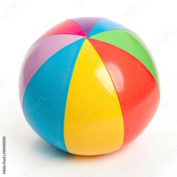 Obraz beach ball isolated on white