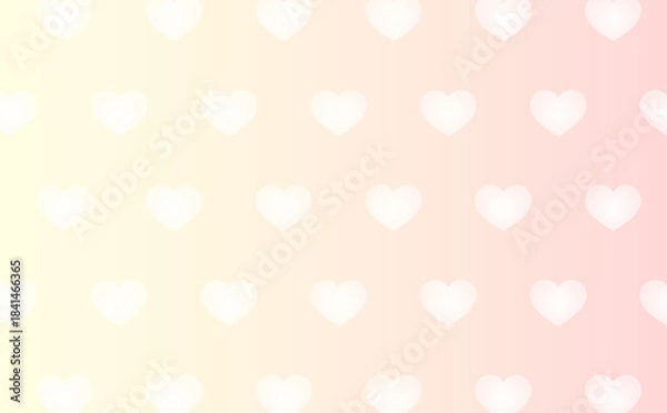 Obraz ハート背景　パターンスウォッチ