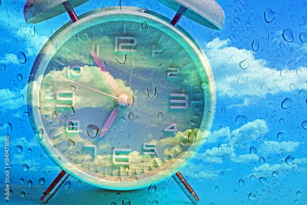 Obraz Alarm clock and weather 