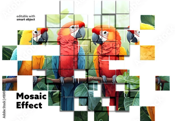 Obraz Mosaic Photo Effect