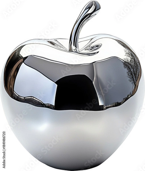Fototapeta silver apple