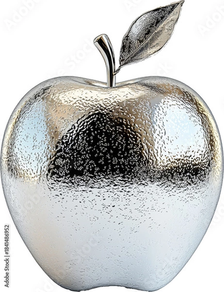 Fototapeta silver apple