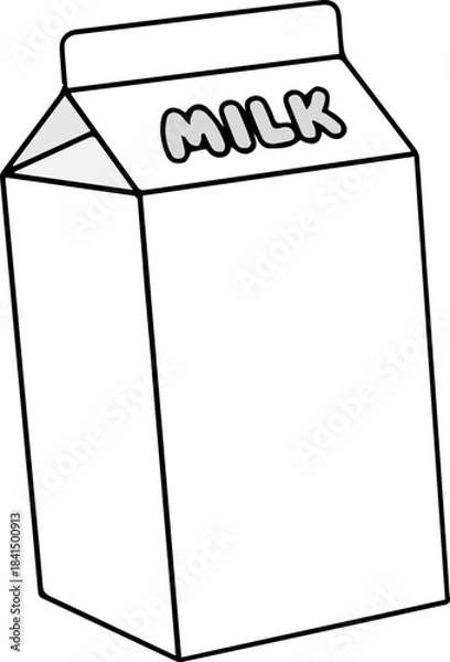 Obraz 우유 일러스트 milk illustration