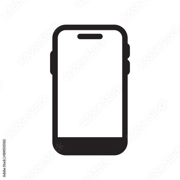 Fototapeta device and technology Glyph icon.  electronic devices and handphone, computer, equipment and electronics. smarphone, tablet, keyboard, computer monitor, laptop and camera symbol collection. vektor.