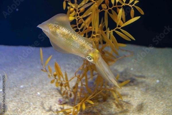 Obraz 釣りで人気のアオリイカ