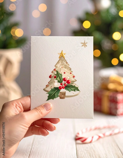 Obraz Kartka świąteczna