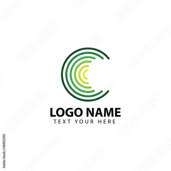 Obraz Circle Logo Vector Template Design