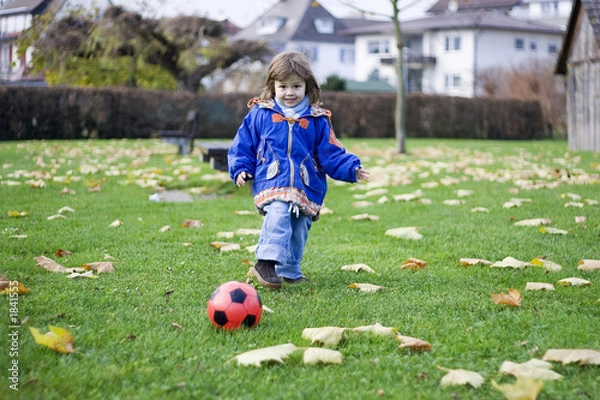 Obraz little soccer player