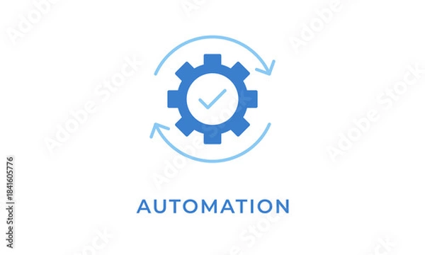 Obraz Automation Icon Or Logo Isolated Vector Illustration