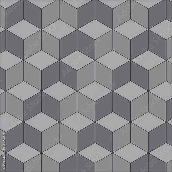 Obraz abstract geometric pattern, seamless geometric pattern