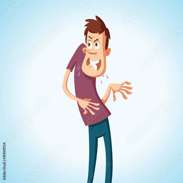 Fototapeta expression of disgust