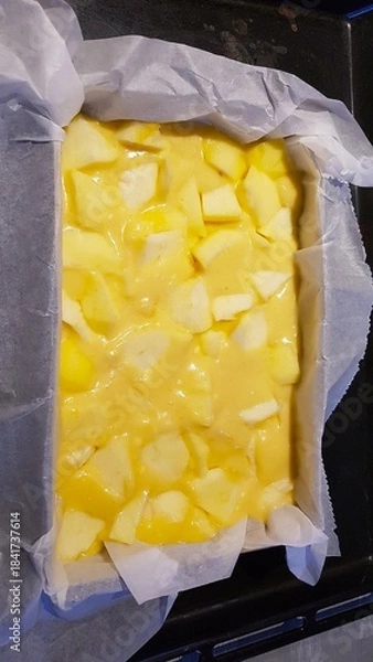 Obraz Quatre-Quart aux pommes