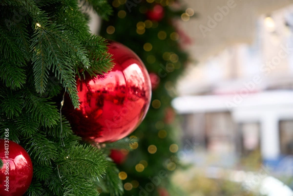 Obraz christmas tree decorations