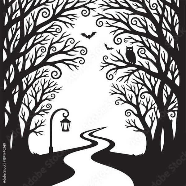 Fototapeta Tree Art & Illustration