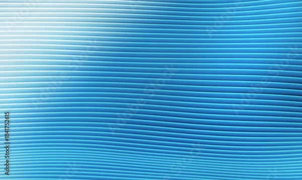 Obraz Abstract stripes, wallpaper background 3D rendering