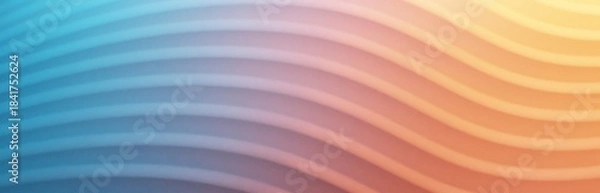 Obraz Abstract stripes, wallpaper background 3D rendering