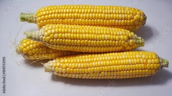 Fototapeta A corn on a cob