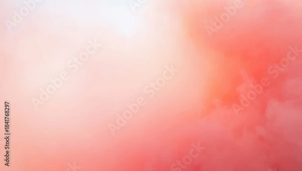 Obraz Soft Pink Gradient Background With Gentle Dreamy Atmosphere