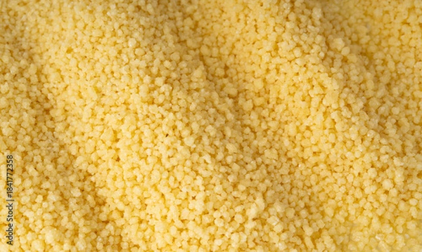Fototapeta Couscous texture background close up