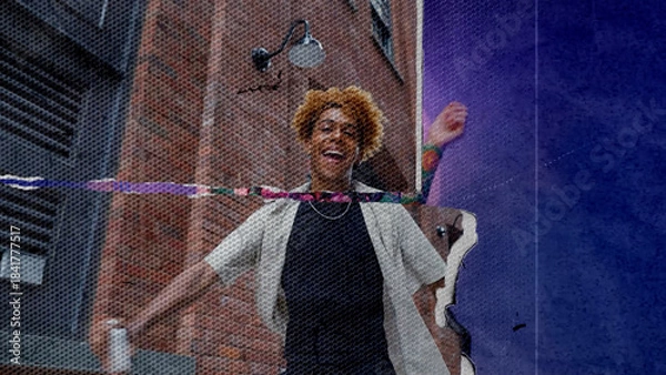 Obraz Paper Cut Transition 10