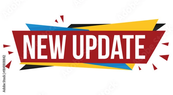 Obraz New update  banner design