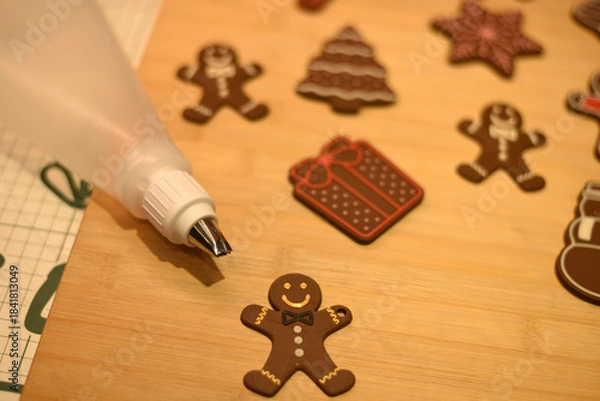 Obraz Gingerbread making	