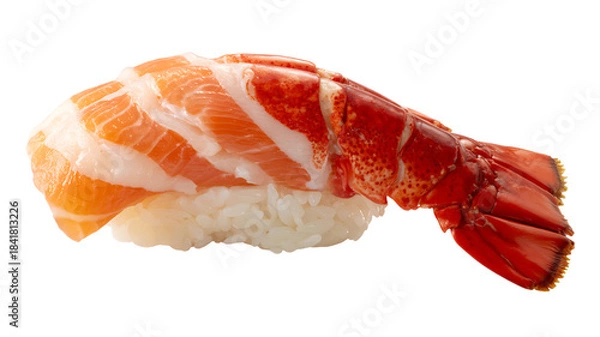 Fototapeta sushi isolated on white