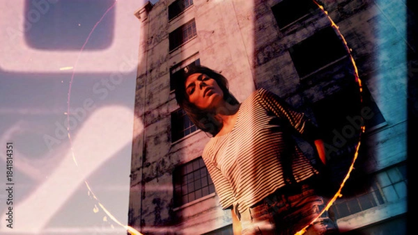 Obraz Film Burn Transition 04