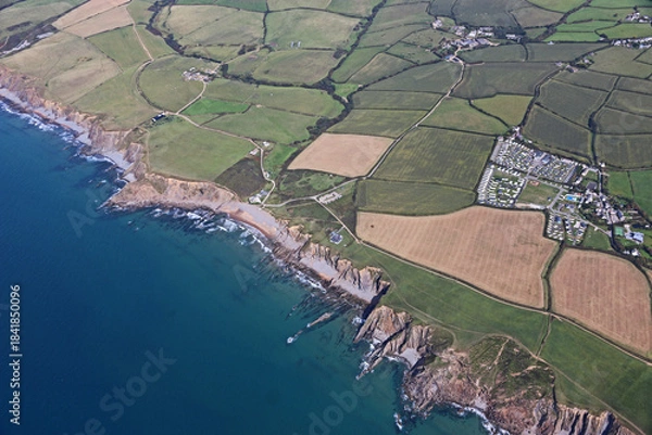 Obraz Coast and cliffs of North Devon	
