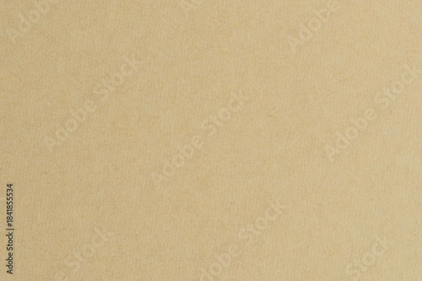 Obraz Texture of a plain brown paper sheet on a flat surface