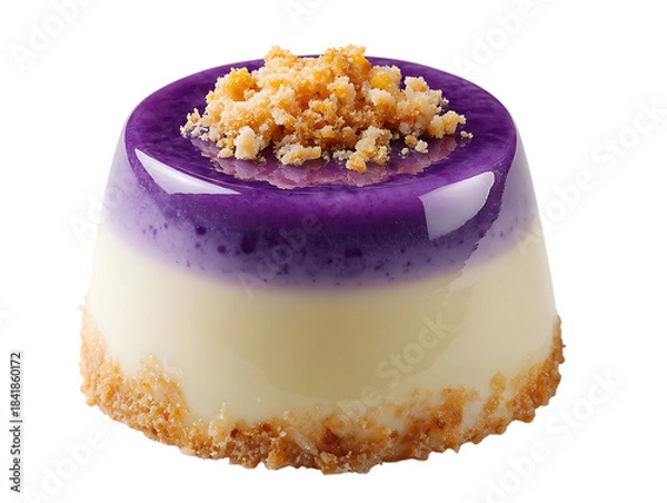 Obraz Coconut Ube Custard