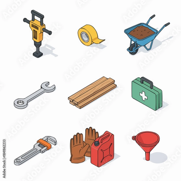 Obraz set of tools