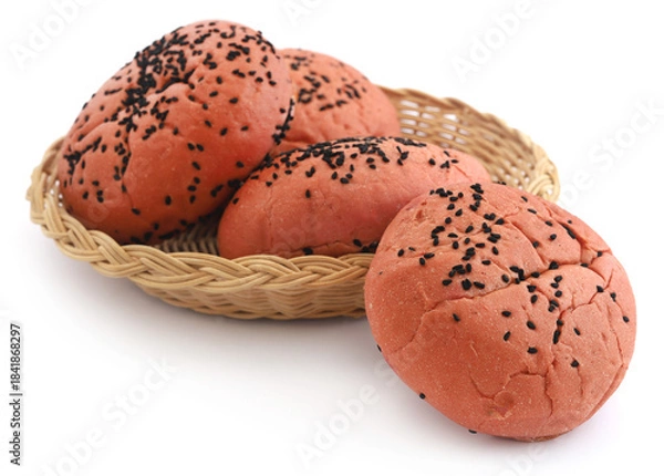 Obraz Halloween burger bun